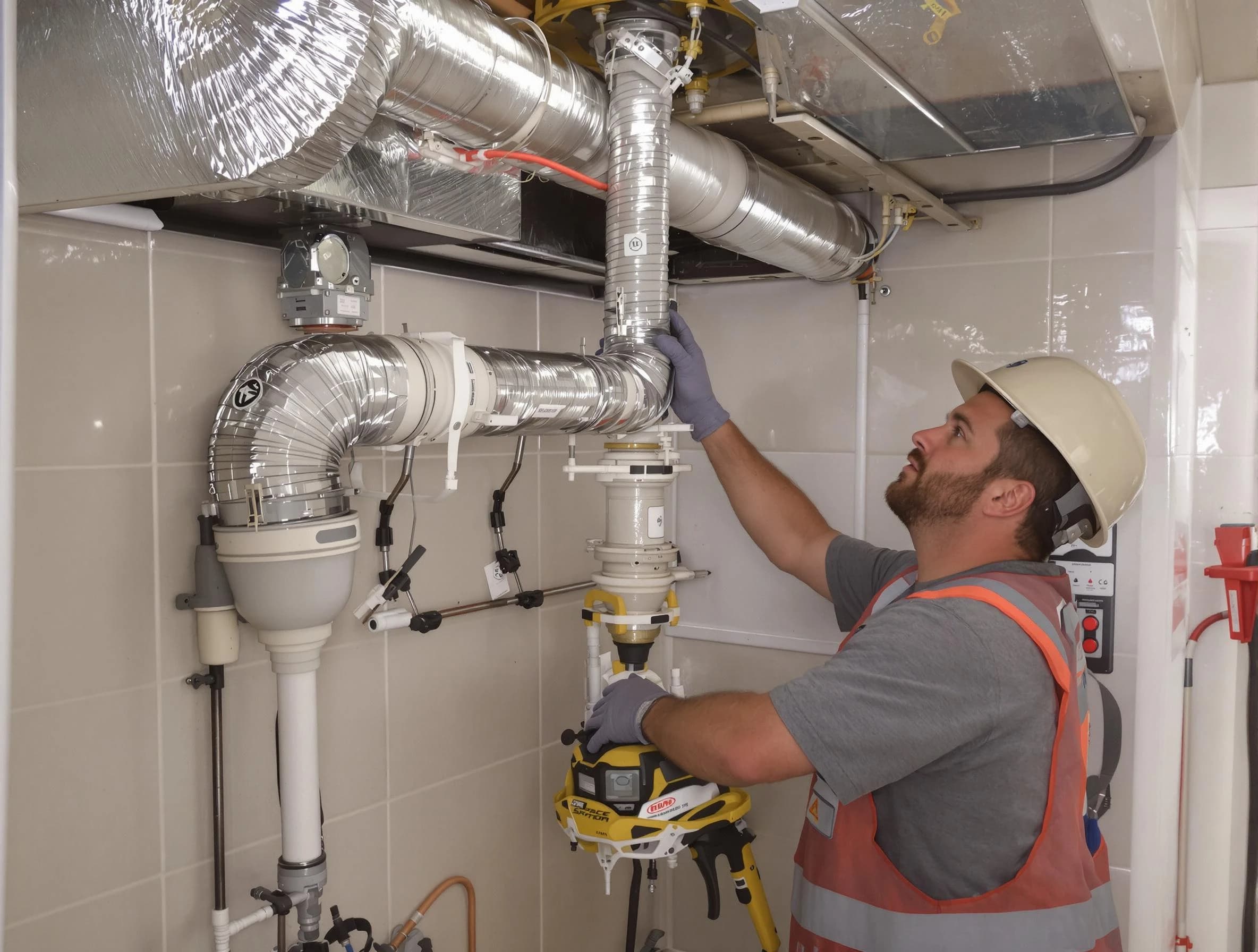 South Park Dryer Vent Cleaning expert performing professional dryer vent repair and installation in South Park