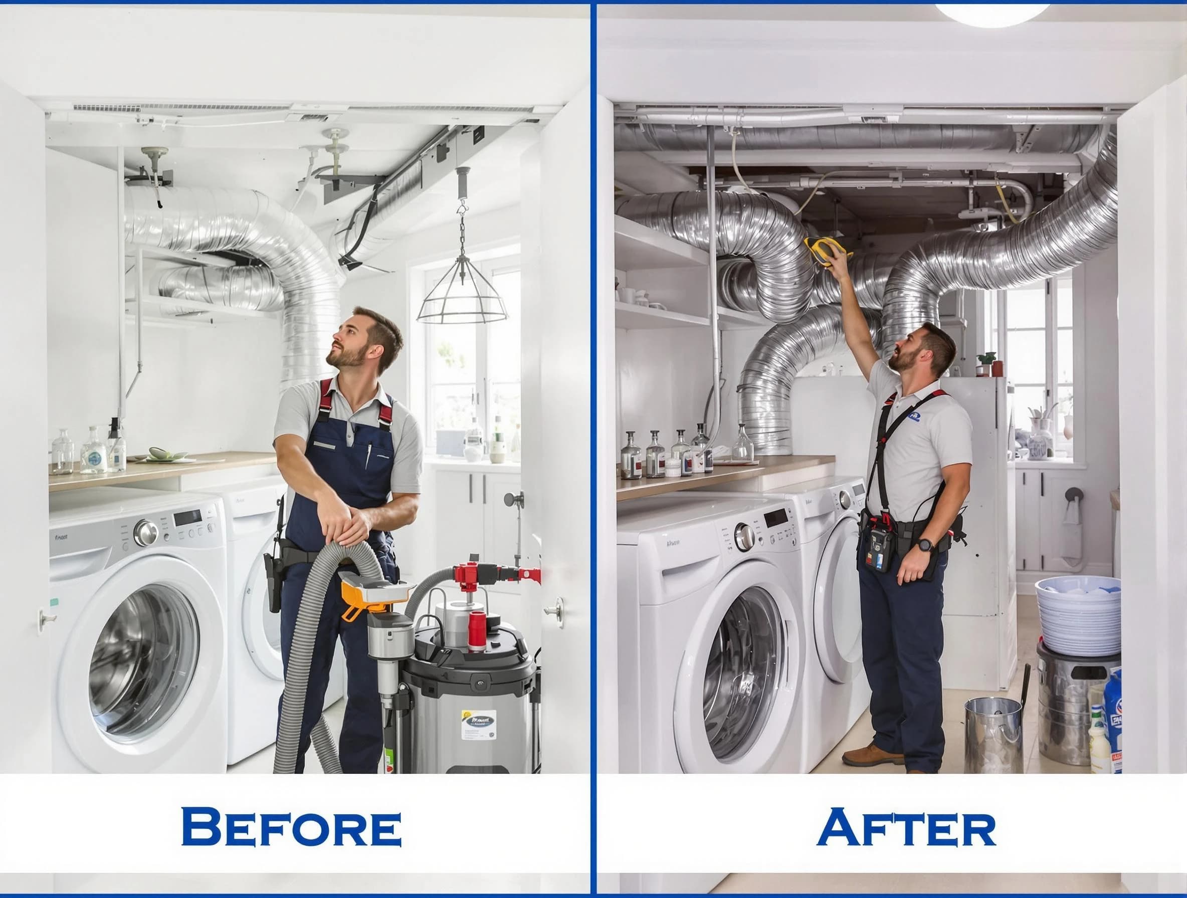 Expert gas dryer vent cleaning by South Park Dryer Vent Cleaning in South Park