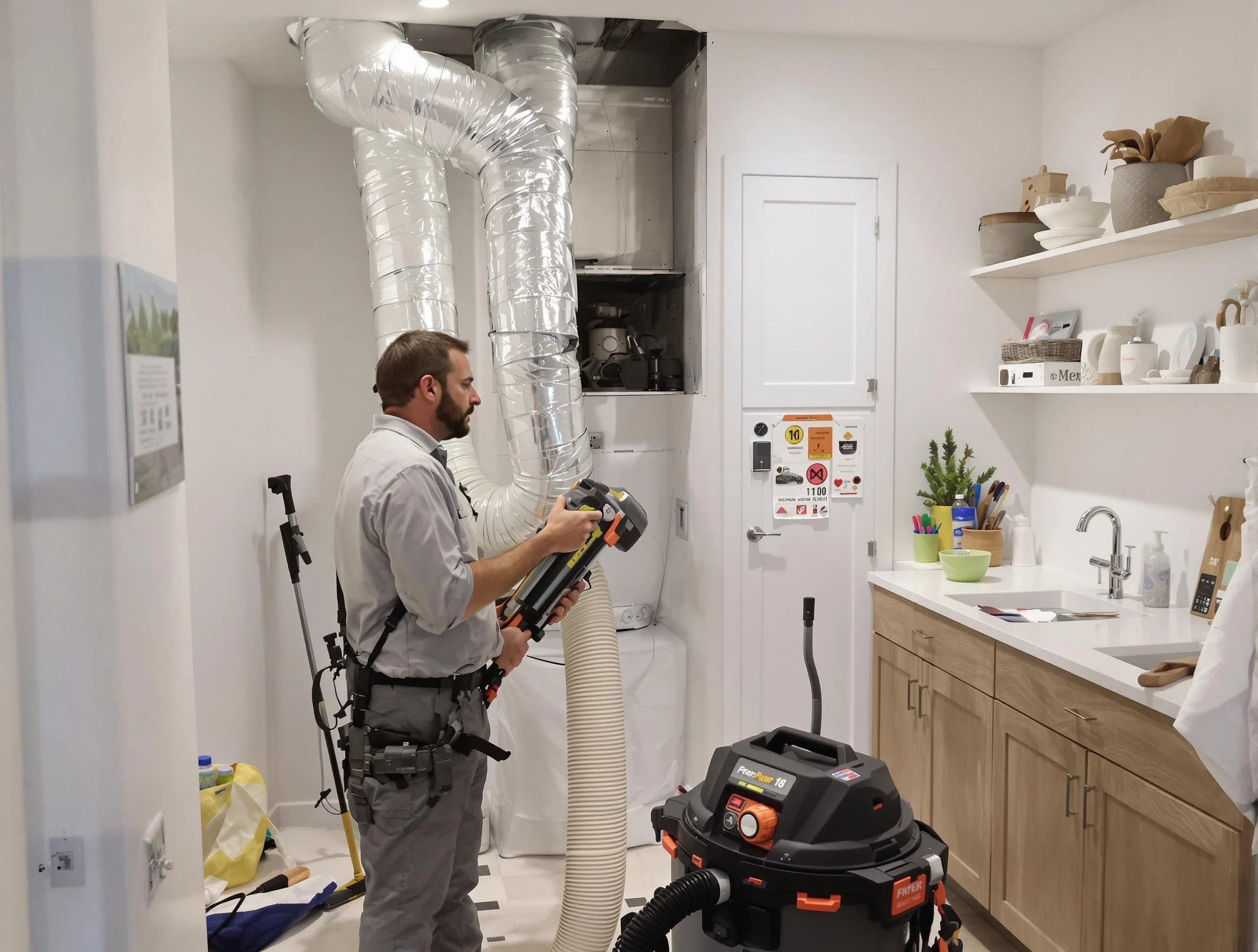 Clogged Dryer Vent Cleaning in South Park