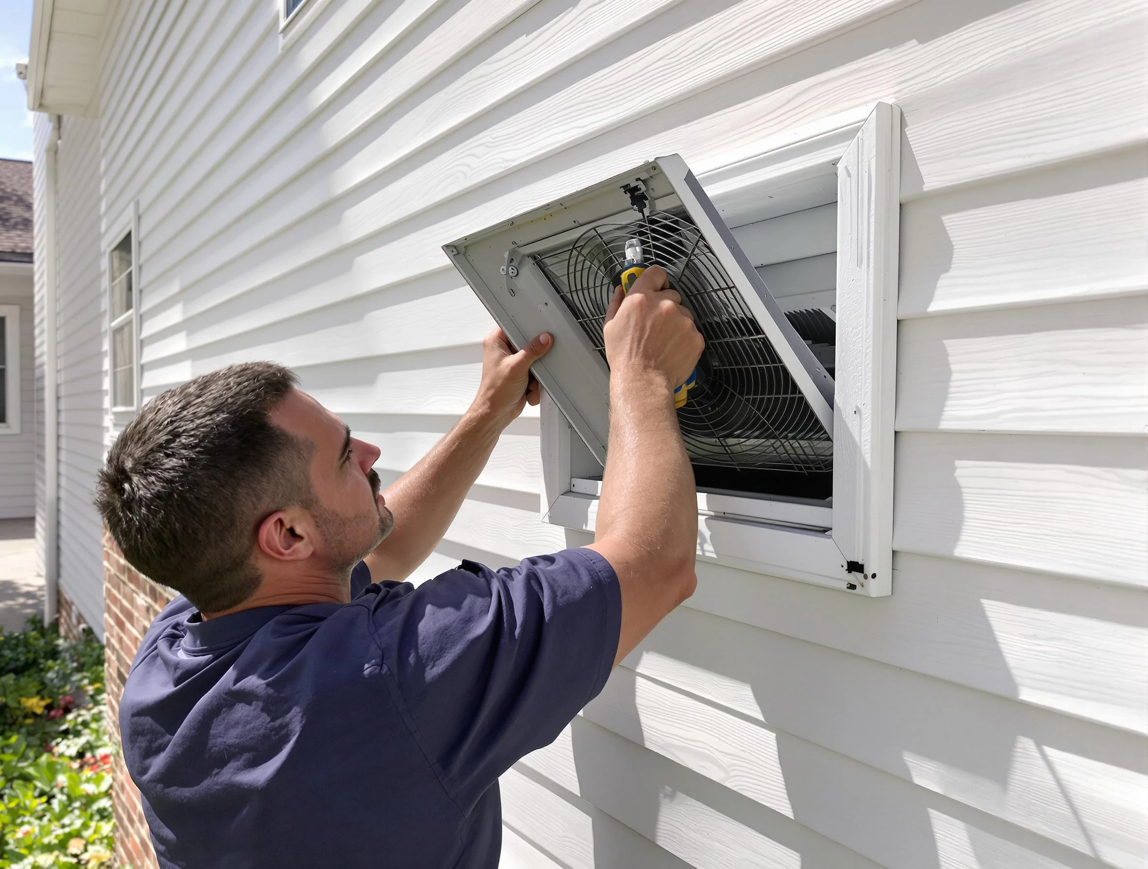 Dryer Vent Cover Replacement in South Park