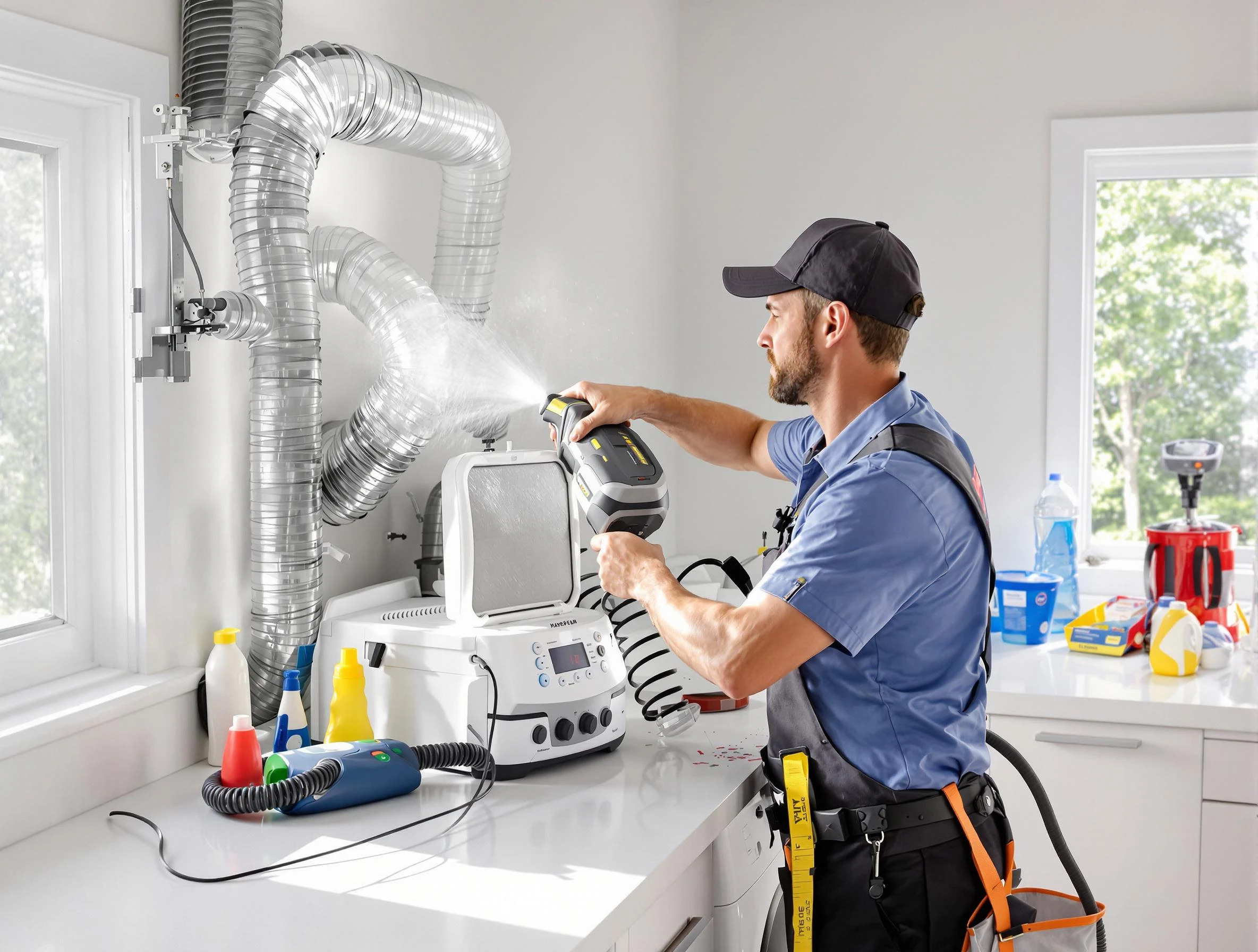 Residential Dryer Vent Cleaning in South Park