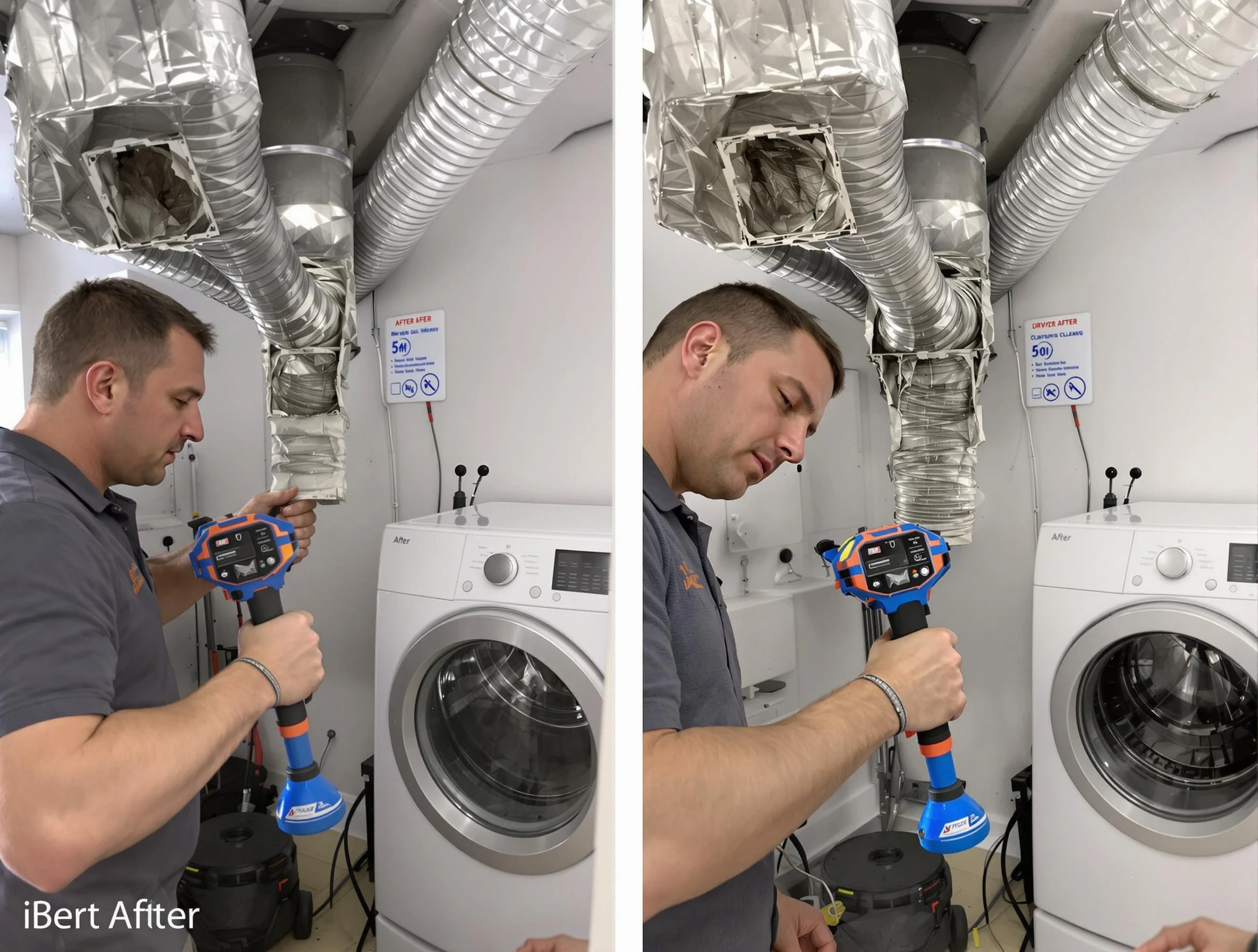 Professional clogged vent cleaning by South Park Dryer Vent Cleaning in South Park