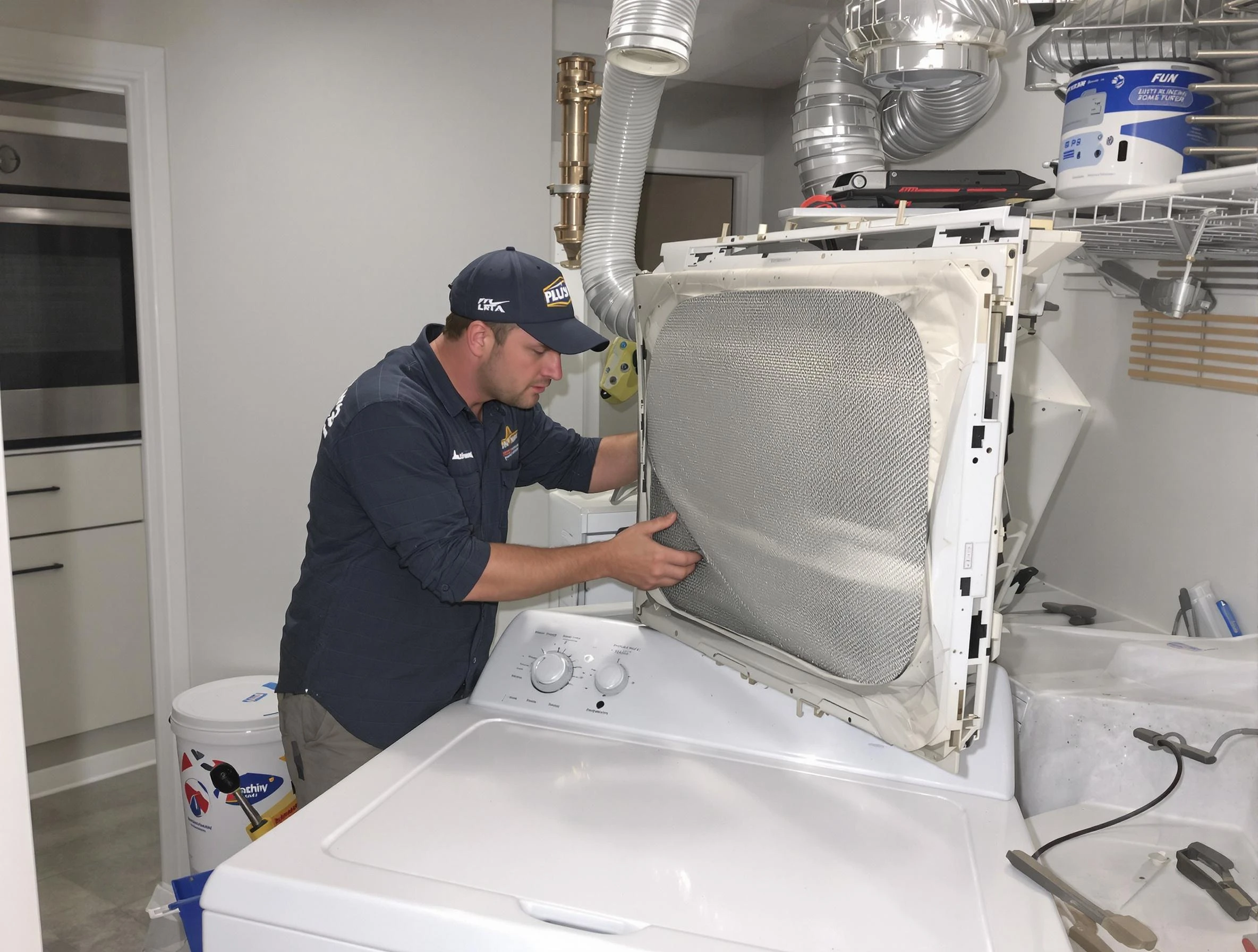 Expert vent cover replacement by South Park Dryer Vent Cleaning in South Park